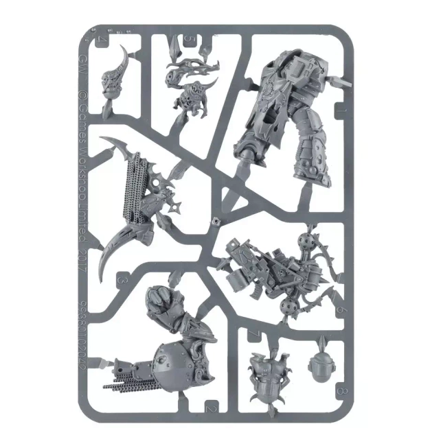 Warhammer 40000: Death Guard Plague Marine Champion