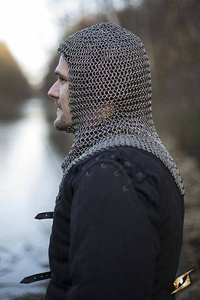 Chainmail Hood - Alaric - Steel