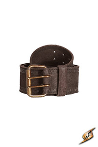 Hunter Belt Suede 142 cm - Brown - Zamszowy pas