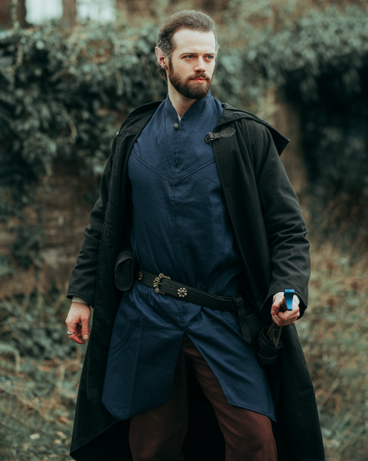 Faelyn coat Canvas - Green - bawełniany płaszcz