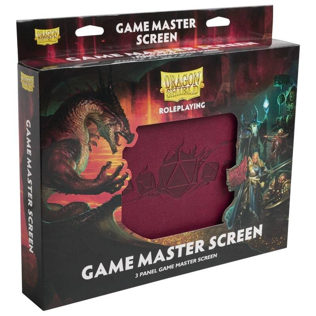 Dragon Shield: Game Master Screen – Blood Red