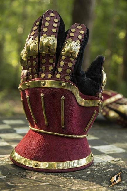 Hourglass Gauntlets - Red