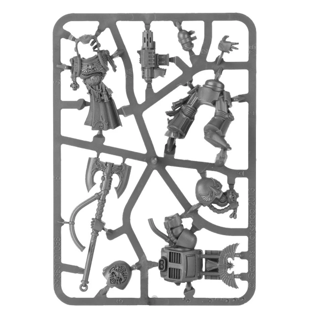 Warhammer 40000: Blood Angels Librarian in Terminator Armour