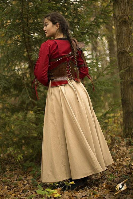 Corset Margot - Dark Red