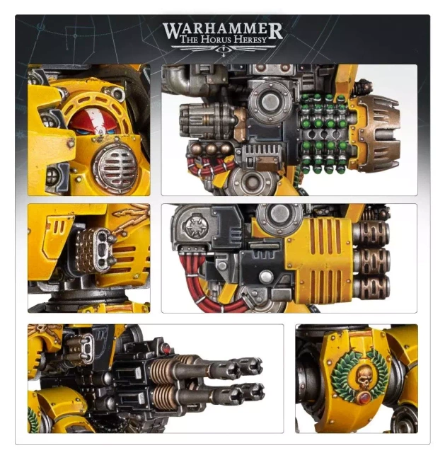 Warhammer The Horus Heresy: Legiones Astartes Leviathan Siege Dreadnought with Ranged Weapons