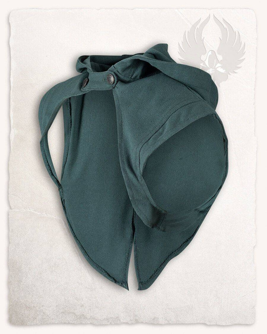 Galatea hood canvas Green - kaptur z krótkim bolerkiem