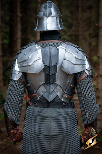 Dreki Pauldrons-Matte Polish/Epic Dark