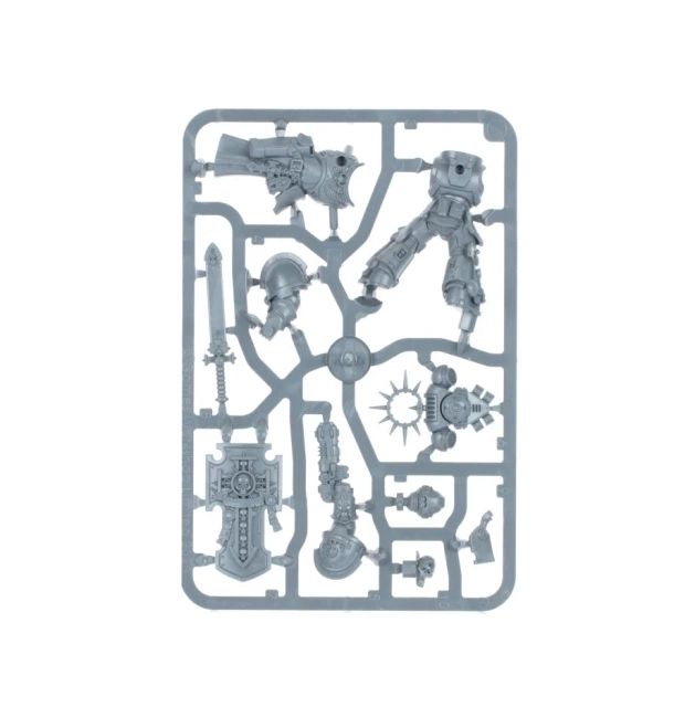 Warhammer 40000: Space Marines Lieutenant with Storm Shield