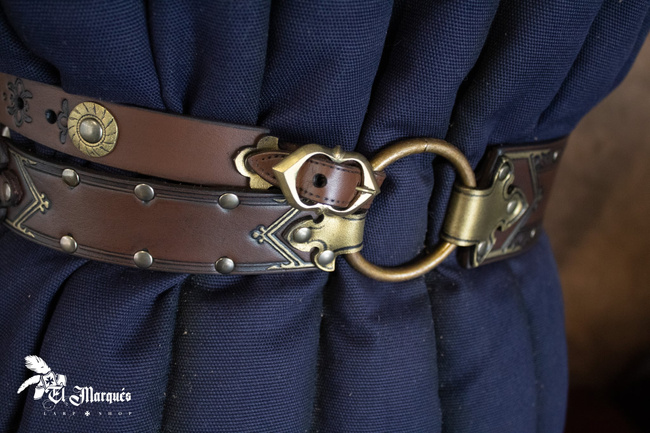 Imperial belt - Brown - skórzany pas