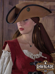 Three Doublons Tricorne - Light Brown