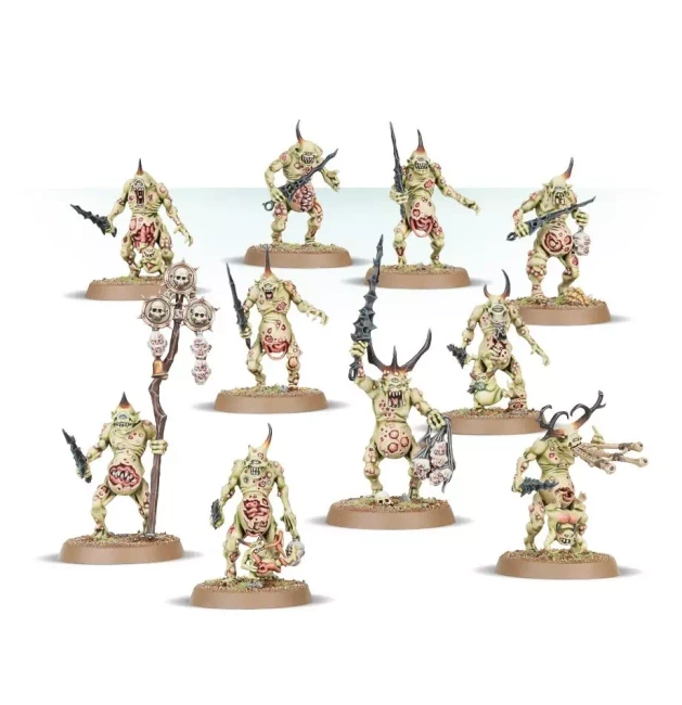Age of Sigmar: Maggotkin of Nurgle Plaguebearers of Nurgle