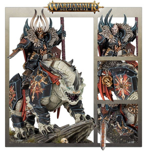 Age of Sigmar: Slaves to Darkness Chaos Lord on Karkadrak