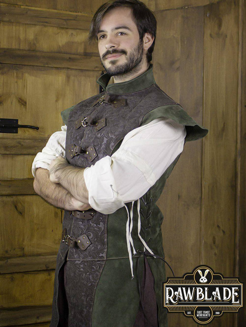 Yalon Long Jerkin Deluxe - Green