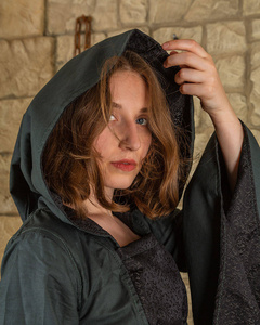 Ophelia Dress - Green/Black