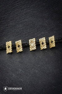 Quatrefoil Studs Belt Mounts x5 - zestaw 5-ciu nabijek do pasa