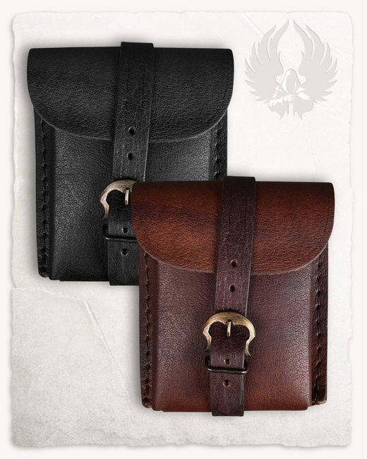 Geralt Belt Bag Large Black - skórzana kaletka