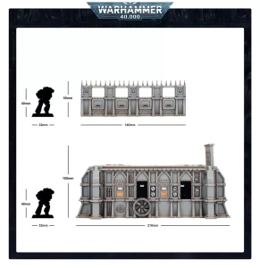 Warhammer 40000 Battlezone Fronteris: STC Hab-Bunker and Stockades