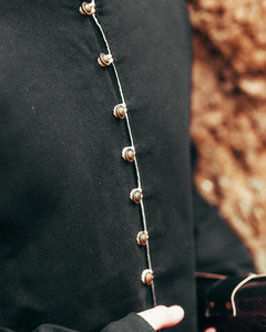 Rafael Tunic Canvas - Black - płócienna tunika