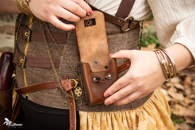 Witcher belt pouch - Brown