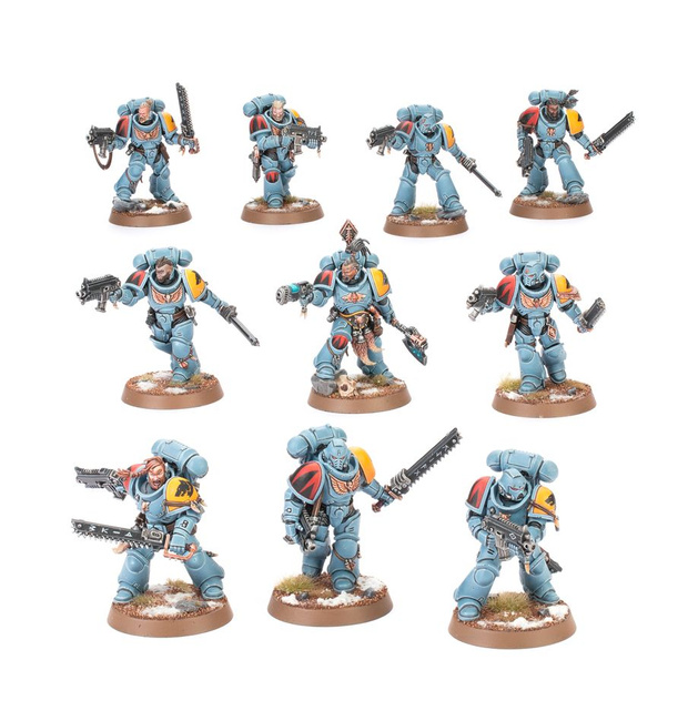 Warhammer 40000: Space Wolves Grey Hunters