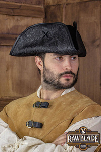 Jack Rackham Deluxe Hat - Black