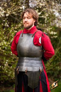 Landsknecht Cuirass - Epic Dark - napierśnik landsknechta