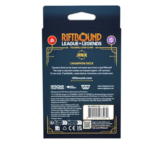 Riftbound: League of Legends TCG Origins: Talia bohatera Jinx