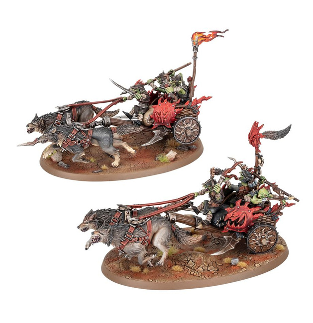 Age of Sigmar: Gloomspite Gitz Sunsteala Wheelas