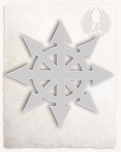 Chaos Star Patch - Cream