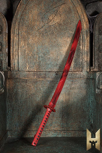 Ryūgan the Katana Ruby - 100 cm