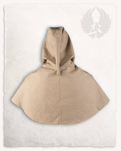 Wolfram Hood Canvas Sand - kaptur średniowieczny
