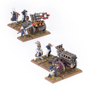 Warhammer: The Old World Empire of Man Helblaster Volley Gun / Helstorm Rocket Battery