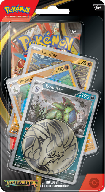 Pokémon TCG: Mega Evolution - Premium Checklane Blister - Tyranitar