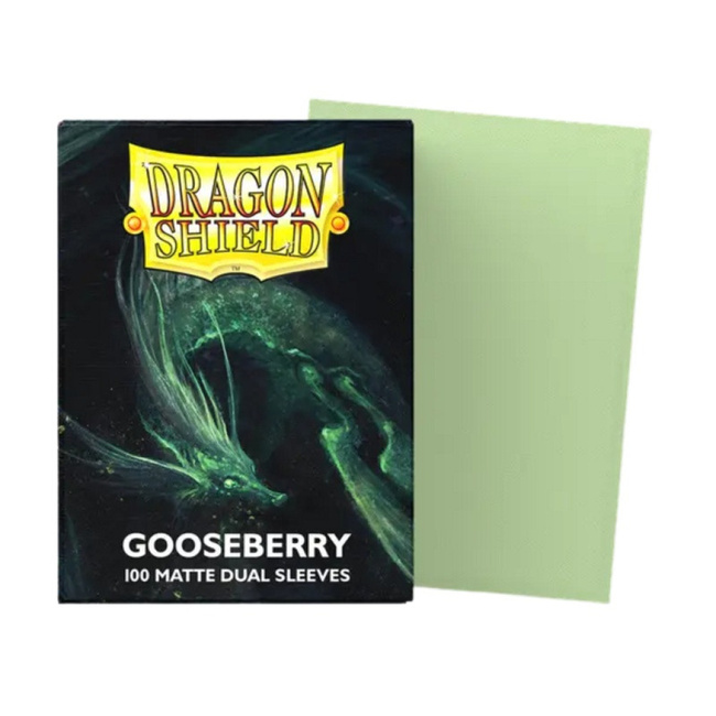 Koszulki na karty Dragon Shield: Matte Dual - Goosberry (100 szt.)