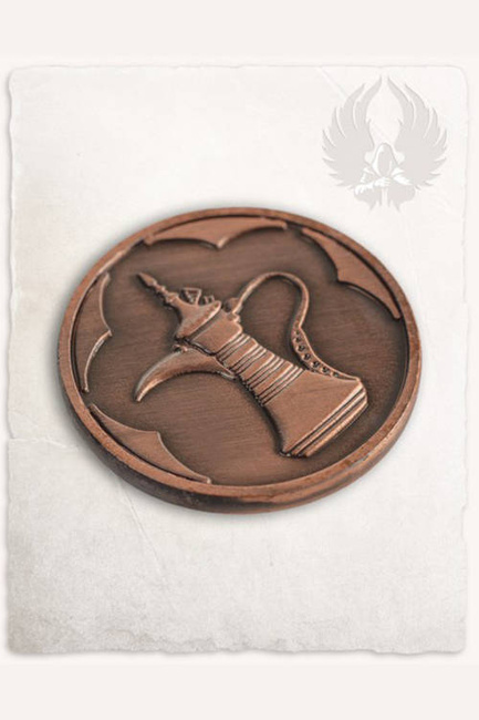 Miedziana moneta orientu