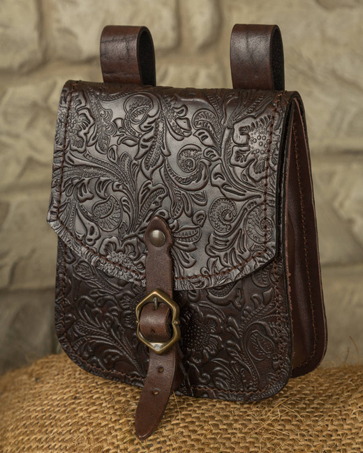 Beatrice Belt Bag Floral - Brown