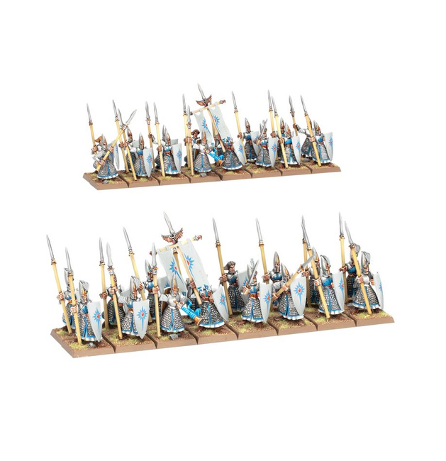 Warhammer: The Old World High Elf Elven Spearmen