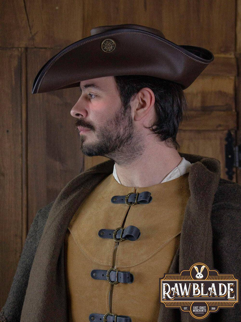 Three Doublons Tricorne - Brown