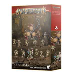 Age of Sigmar: Maggotkin of Nurgle Regiment of Renown The Pustules [12 modeli]