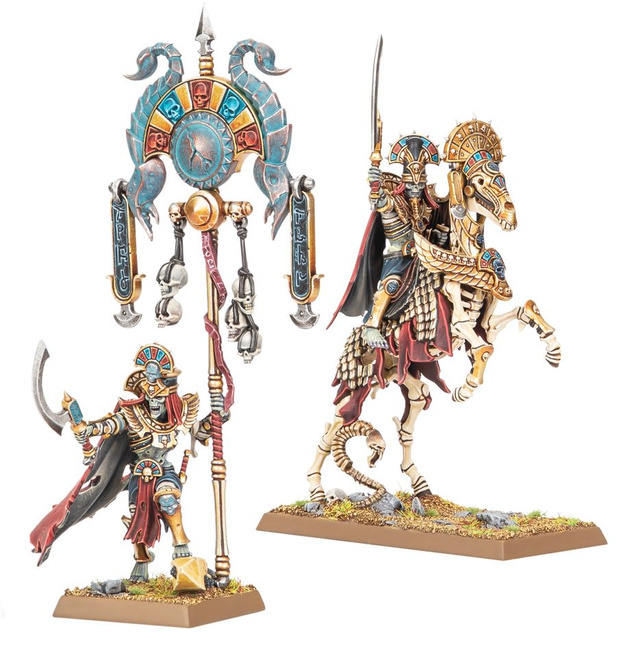 Warhammer: The Old World Tomb Kings of Khemri Royal Heralds