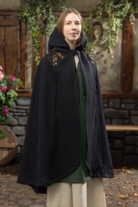 Cape Aric - Wool - Black