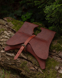 Calvert Kidney-shaped Belt Bag Small- Brown