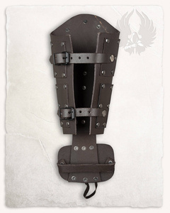 Quintus Bracers Split Leather - Brown