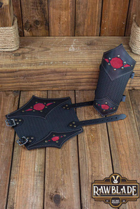 Beljant Bracer - Black and Red Blood