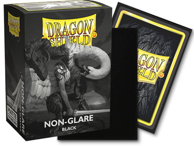 Dragon Shield: Matte – Black, Non Glare V2 (100)