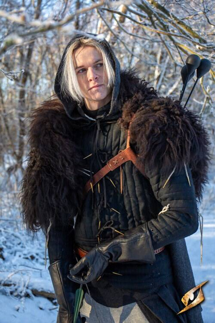 Imperial Quiver - Suede - Brown- Kołczan do strzał larpowych