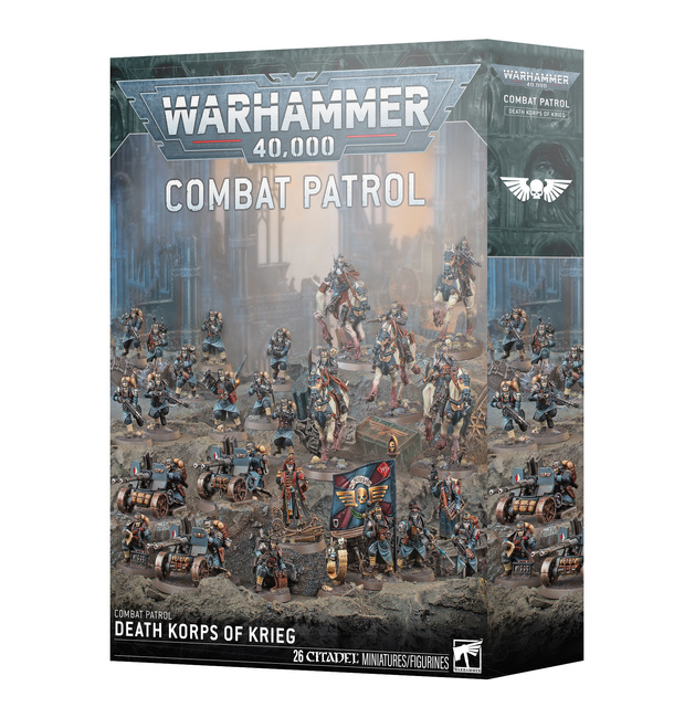 Warhammer 40000: Combat Patrol Astra Militarum Death Korps of Krieg [26 modeli]