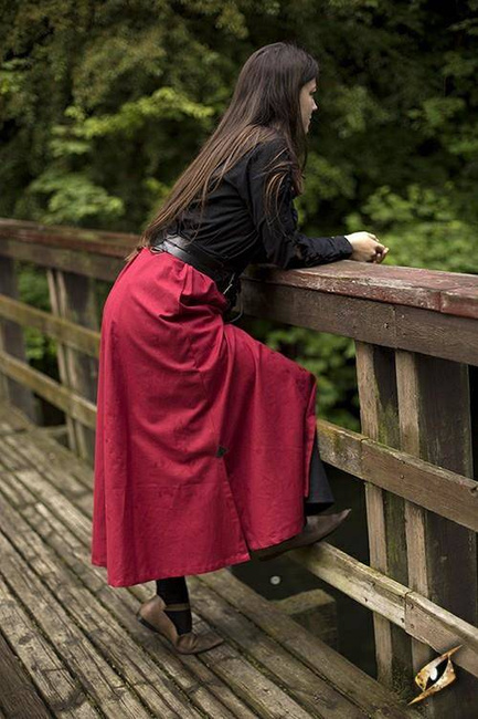 Battle Skirt - Dark Red (unisex)