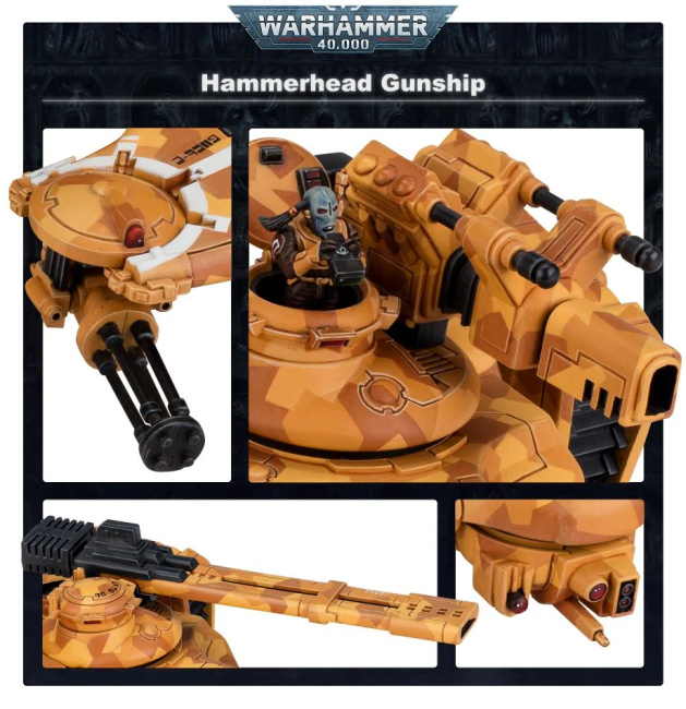 Warhammer 40000: T'au Empire Hammerhead Gunship
