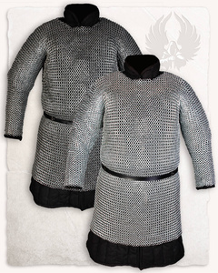 Richard Chainmail Flat Rings - Blank